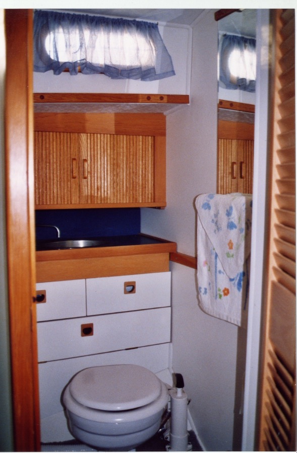 Le cabinet de toilette d'Elfe.